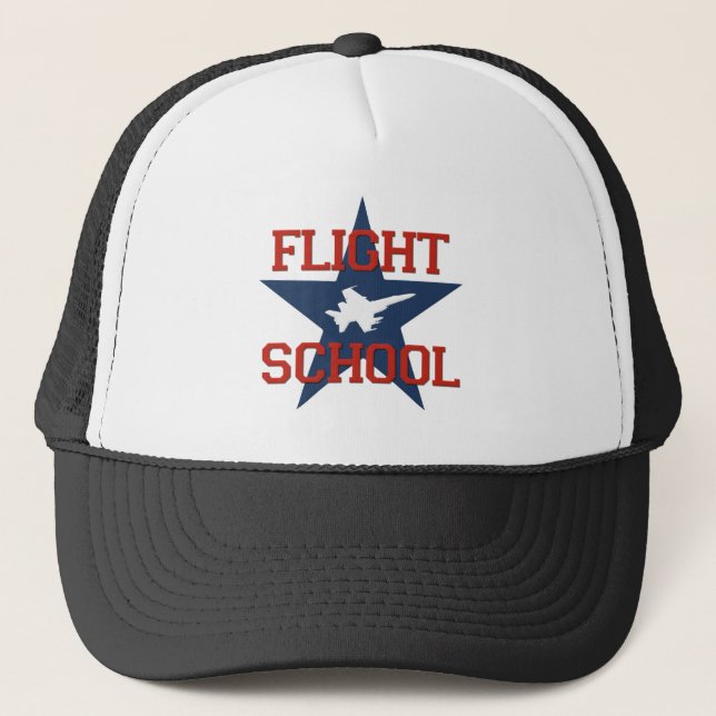Flight School Trucker Hat (Front)