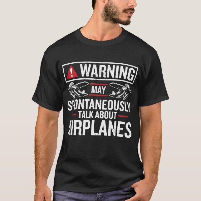 Flight Simulator Cool T-Shirt (Front)