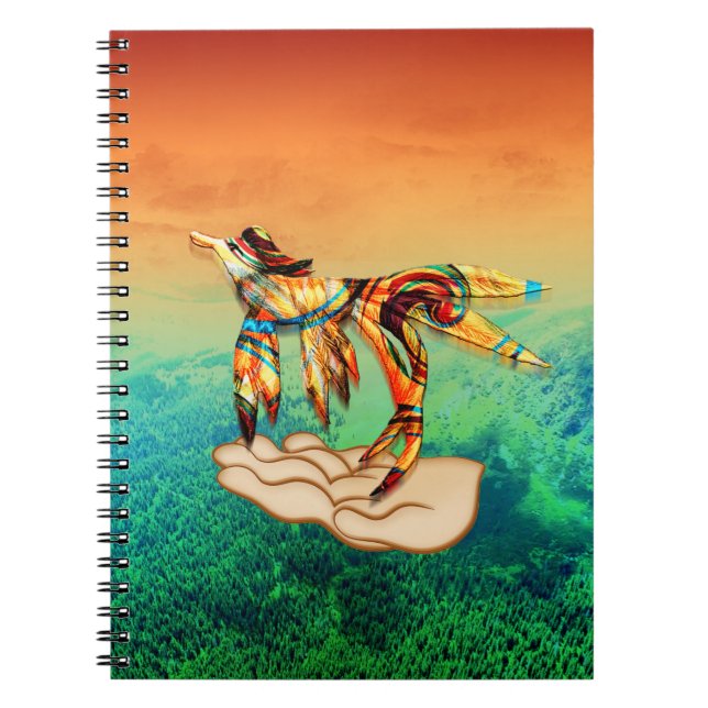 Flight Spiral Notebook (Front)