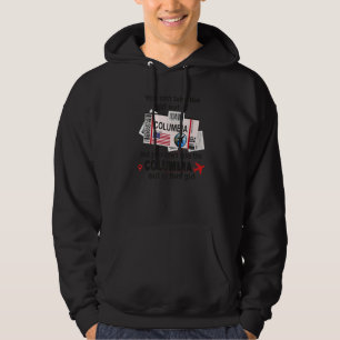 Flight Ticket Columbia  Girl from Columbia Boardin Hoodie