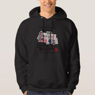 Flight Ticket Daly City  Girl from Daly City Board Hoodie