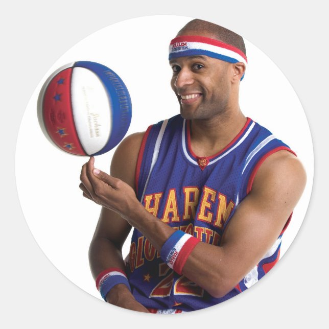 Flight Time ball spin Classic Round Sticker (Front)