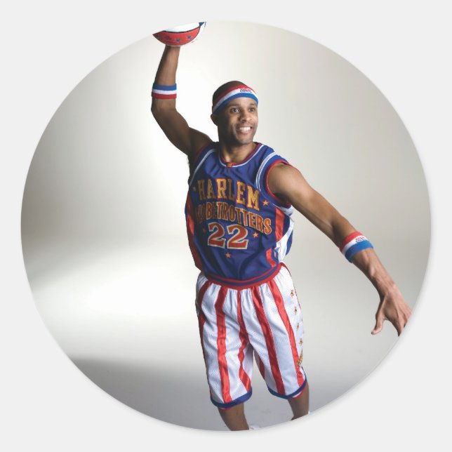 Flight Time leap Classic Round Sticker (Front)