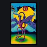Flightless Fancy - Ken Gauge Art Poster<br><div class="desc">Flightless Fancy.  2023,  Ken Gauge.  Digital art: pop surrealism.</div>