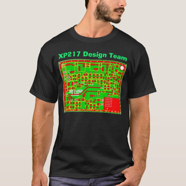 FlightModel, XP217 Design Team T-Shirt (Front)