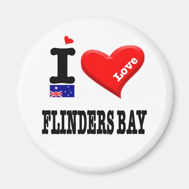 FLINDERS BAY - I Love Magnet (Front)