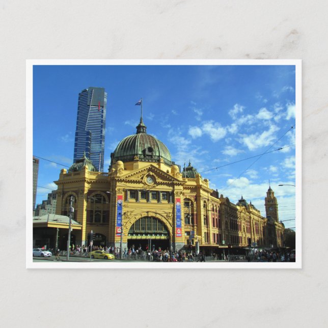 flinders street eureka postcard (Front)