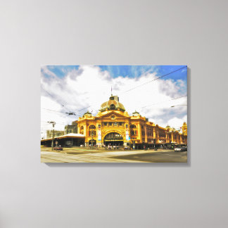 Flinder's Street Station 24" x 16" Canvas