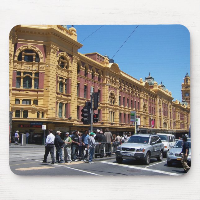 Flinder's Street Station Mouse Pad (Front)