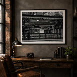 Flinders Street Station Platform Melbourne Poster
