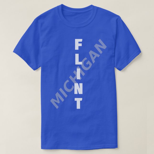 Flint Michigan  20 T-Shirt (Design Front)