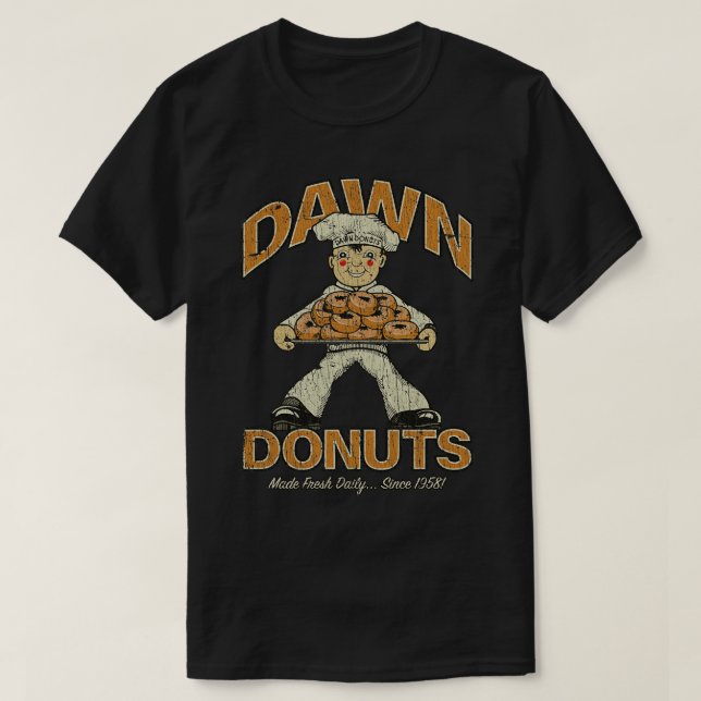 Flint Michigan Dawn Doughnuts                      T-Shirt (Design Front)