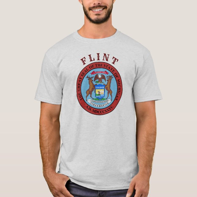 Flint, Michigan T-Shirt (Front)