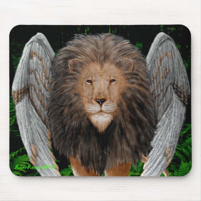 Flion Mousepad (Winged Lion) (Front)