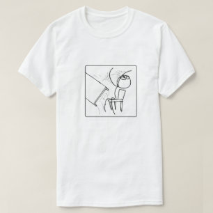 Flip a Table Meme T-Shirt