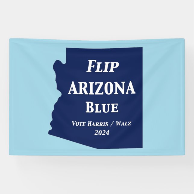 Flip Arizona Blue in 2024 Banner (Horizontal)