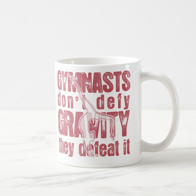 FLIP CENTRE PINK & WHITE GRAVITY MUG (Right)