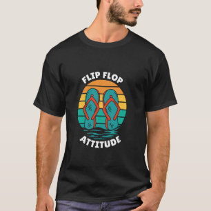 Flip Flop Attitude - Florida Beach Life Tee