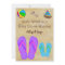 Flip Flop Baby Shower Invitations for Boys
