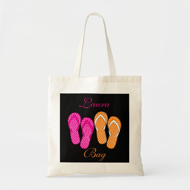 Flip Flop Beach Bags (Front)