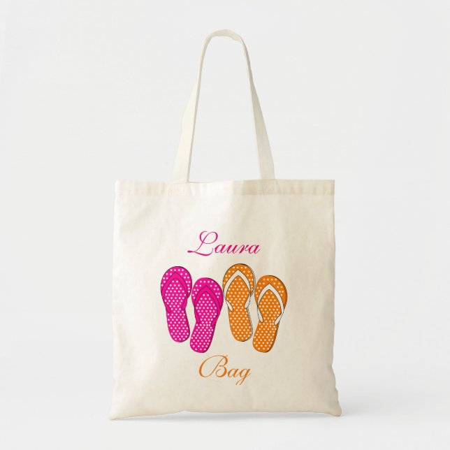 Flip Flop Beach Bags (Front)