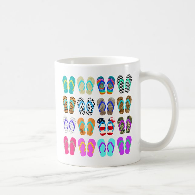 Flip-Flop Chart Coffee Mug (Right)