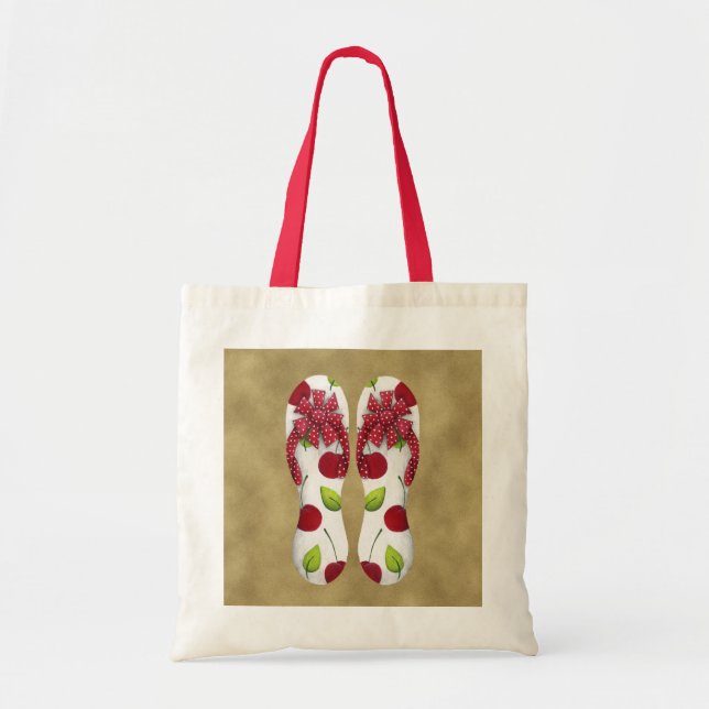 Flip Flop Cherries Bag (Front)