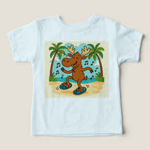 Flip-Flop Fiesta – Beach Dance Party Tee for Kids
