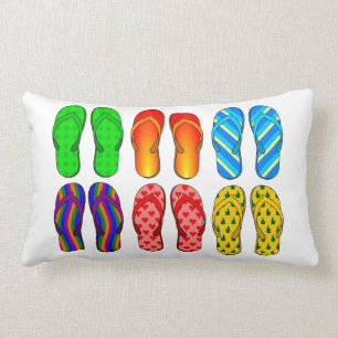 Flip-Flop Fun Lumbar Cushion