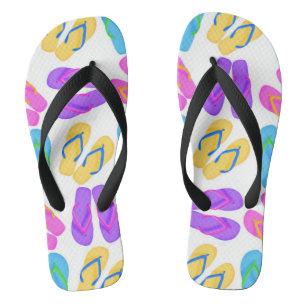 Flip flop pattern beach fun
