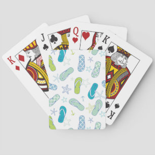Flip Flop Pattern Playing Cards