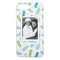 Flip Flop Pattern | Your Photo & Name