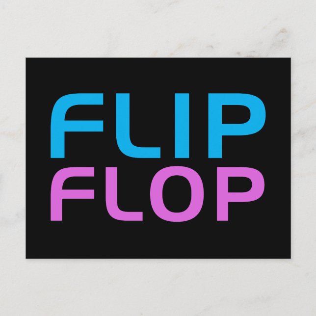 Flip Flop Postcard (Front)