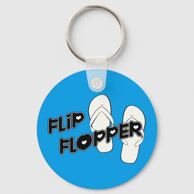 Flip Flopper Key Ring (Front)