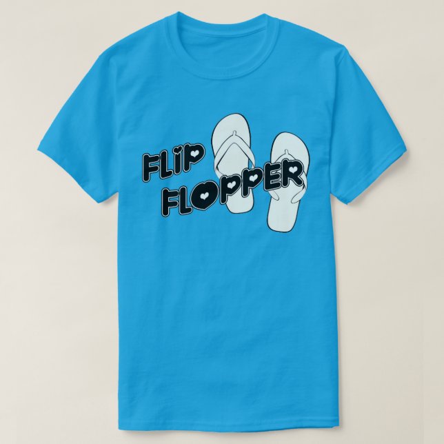 Flip Flopper T-Shirt (Design Front)