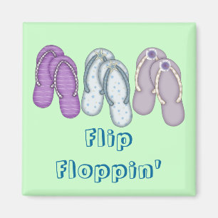 Flip Floppin' Magnet