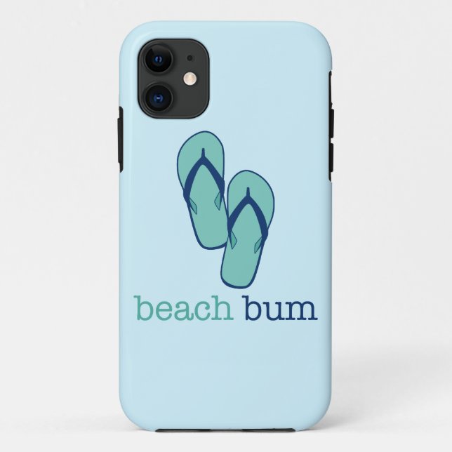 Flip Flops Beach Bum iPhone 5 Case (Back)