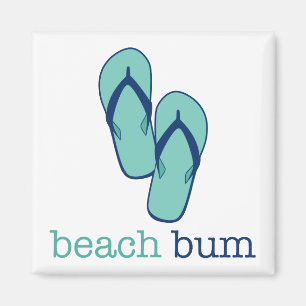 Flip Flops Beach Bum Magnet