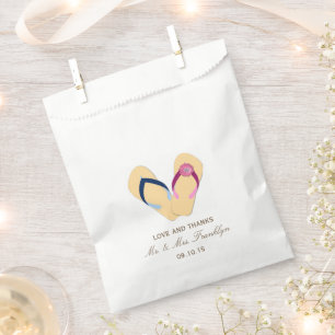 Flip-Flops Beach Wedding Favour Bag