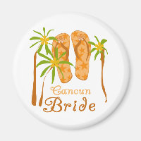 Flip Flops Cancun Bride