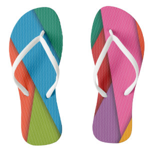 Flip Flops Colourful Triangles