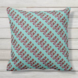 Flip Flops (cranberry) Outdoor Cushion