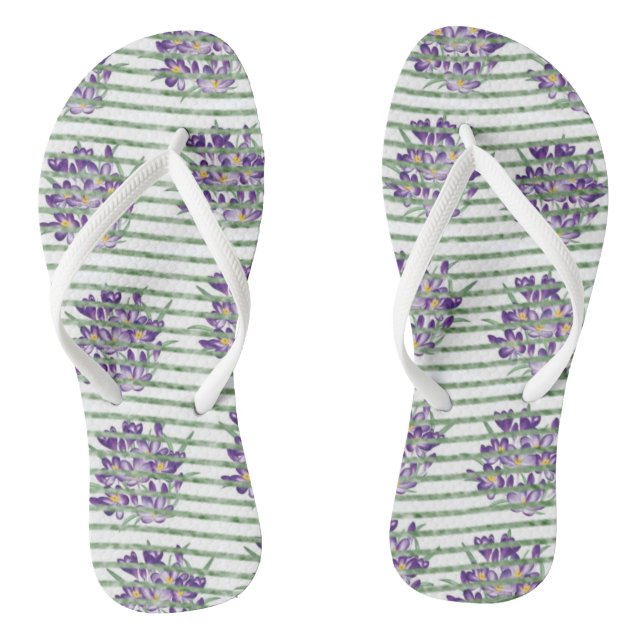 Flip Flops Floral (Footbed)