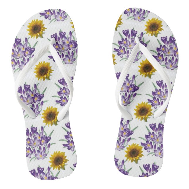 Flip Flops Floral (Footbed)