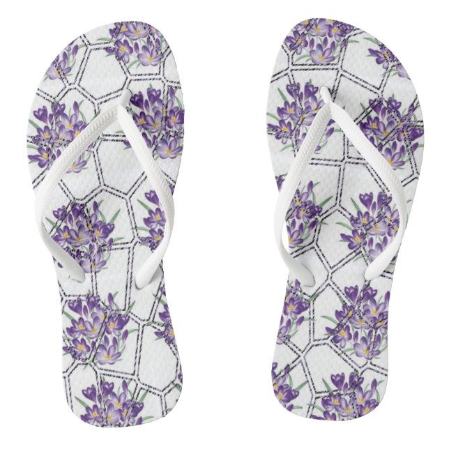 Flip Flops Floral (Footbed)