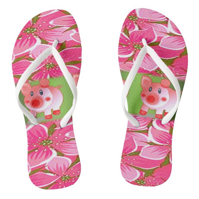Flip Flops Floral (Footbed)