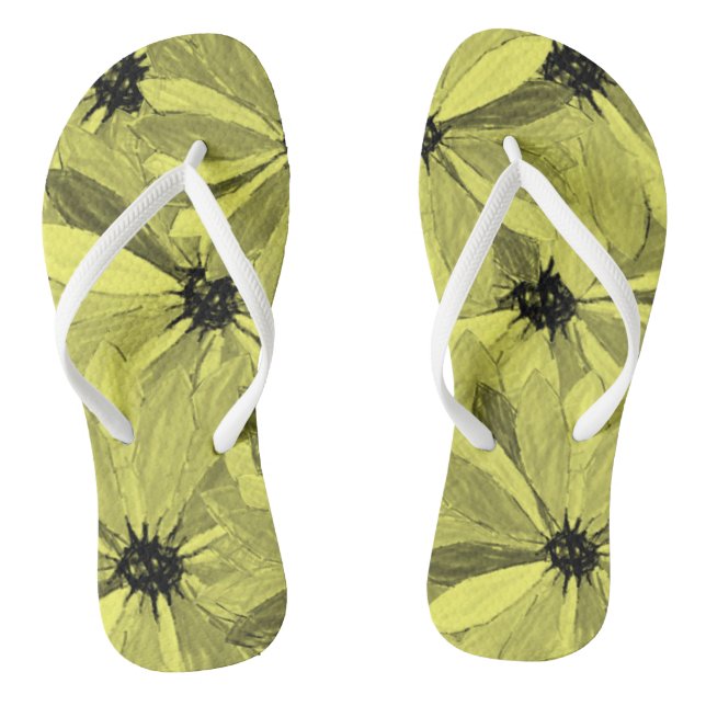 Flip Flops Floral (Footbed)