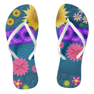Flip Flops Floral