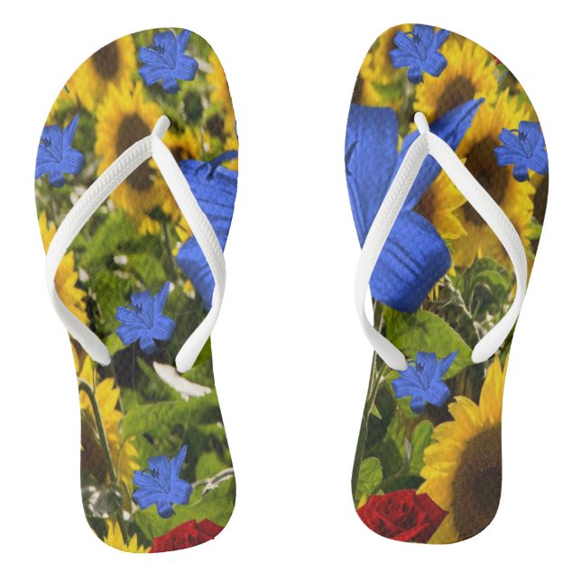 Flip Flops Floral (Footbed)
