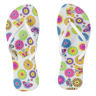 Flip Flops Floral